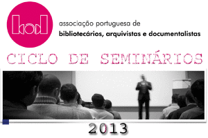 5º Seminário BAD 2013 – Facebook: a experiência da Biblioteca Municipal de Portimão