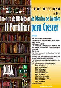 Encontro de Bibliotecas do Distrito de Coimbra – Penacova, 30 de outubro de 2013