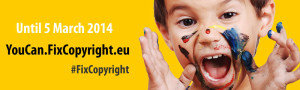 Que ninguém deixe de participar na consulta da União Europeia sobre direitos de autor!