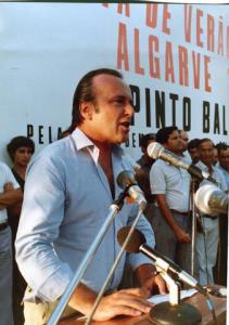 Setembro de 1982 – Francisco Pinto Balsemão na Festa do Pontal