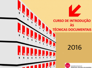 Nova edição do curso de Introdução às Técnicas Documentais em Lisboa