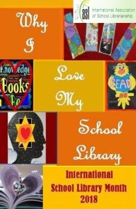 Celebrar as Bibliotecas Escolares em outubro – “Porque eu amo a minha Biblioteca Escolar”