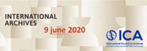 Semana Internacional dos Arquivos – #IAW2020    