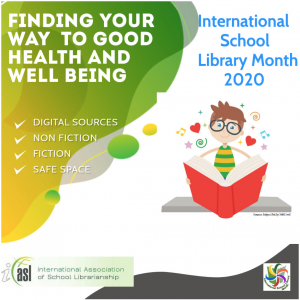 outubro – Mês Internacional da Biblioteca Escolar: Descobrir caminhos para a saúde e o bem-estar