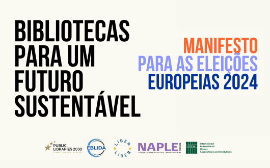 Sessão Aberta sobre o Manifesto para as eleições europeias 2024: Bibliotecas para um futuro sustentável