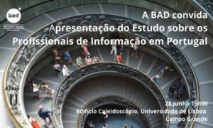 Apresentação do Estudo sobre os Profissionais de Informação em Portugal: 2021-2023