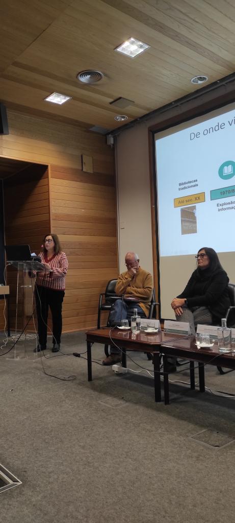 Margarida vargues Encontro Bibliotecas Evora