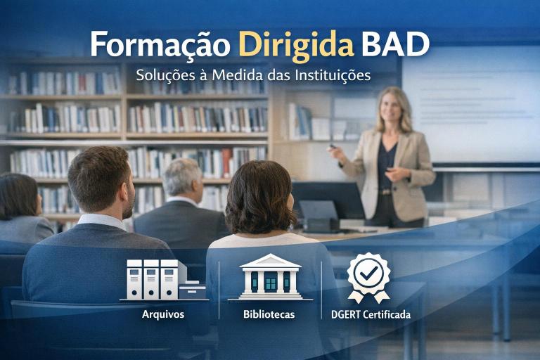 Formação dirigida na BAD: uma solução formativa à medida para a sua instituição