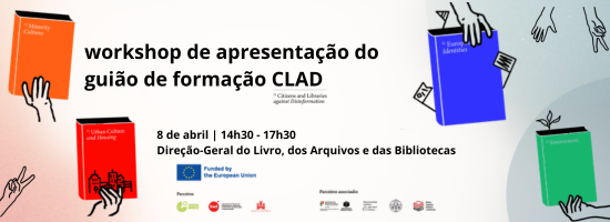 workshop de apresentação do guião de formação CLAD (550 x 200 px)